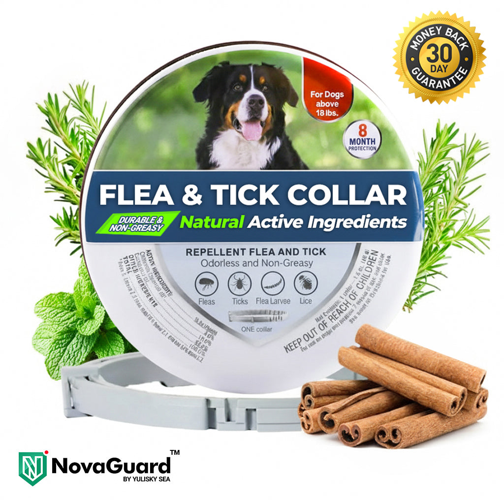 NovaGuard™ - Natural Flea and Tick Collar for Dogs