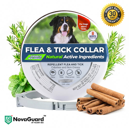 NovaGuard™ - Natural Flea and Tick Collar for Dogs