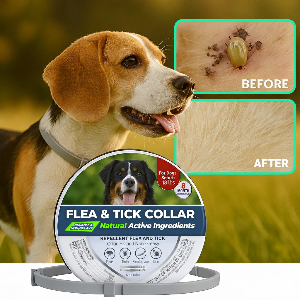 NovaGuard™ - Natural Flea and Tick Collar for Dogs